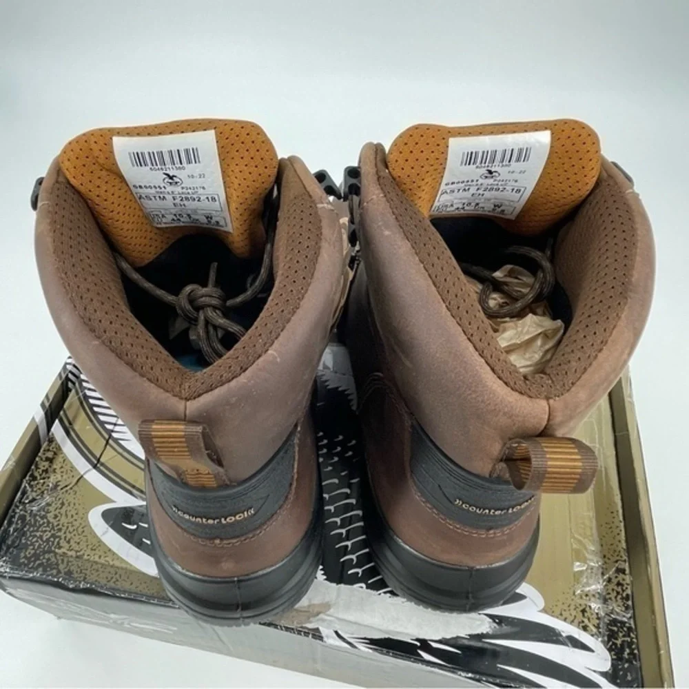 Georgia Men’s FLXpoint Ultra Waterproof Work Boot‎ Brown Size 10.5 Wide NWT